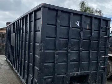 40 cubic yard roll-off container